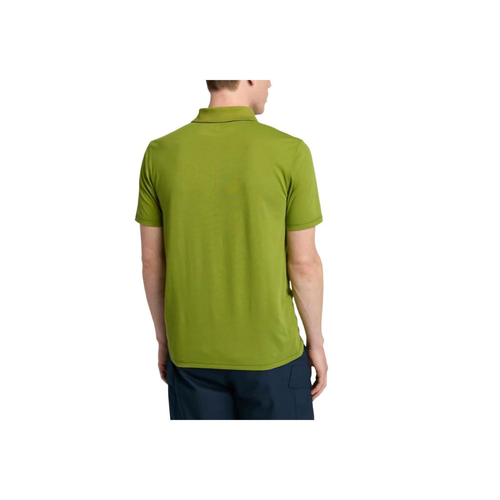 Timberland Camiseta Polo de Manga Corta de Color Sólido Simple Versátil Cómoda para Hombre tops TB0A2ND5EFO1