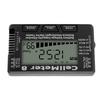 Digital Battery Capacity Checker Tester Detector Battery Balance Discharger Servo Tester for LiPo Black