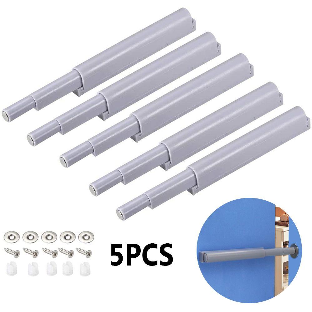 5PCS Kitchen Soft Close Cupboard Drawer Door Stop Push To Open Cabinet Catches Damper Buffer