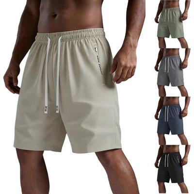 Shorts légers, respirants et frais pour hommes - Shorts de sport à taille stretch ajustée, à séchage rapide, pour la course à pied et le fitness