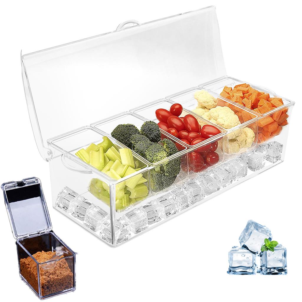 Clear Seasoning Jars Kitchen Organizer Storage Boxes Condiment Containers with Lids Spice Sugar Salt Bottle Kitchen Accessories