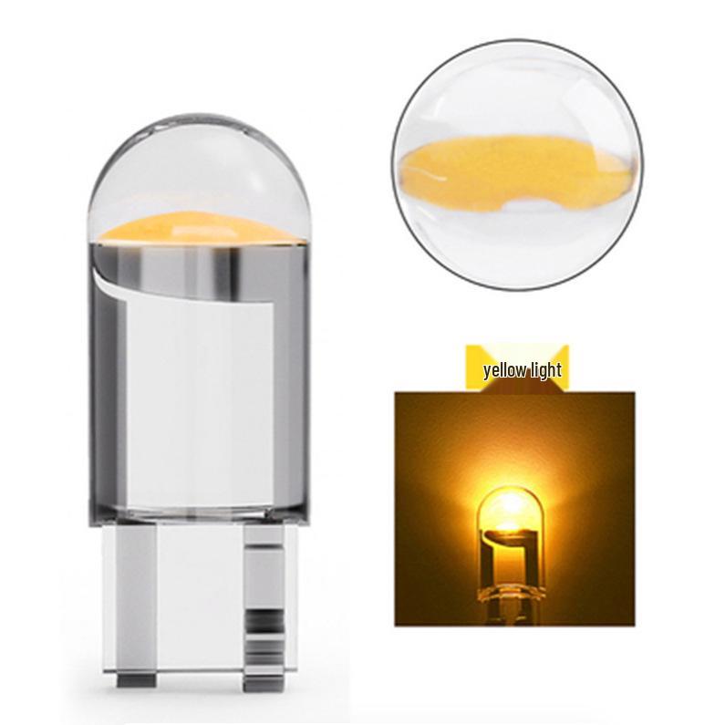 Universelle LED T10 Glühbirne, 12V Super Hell für Auto-Parklicht, Kennzeichenbeleuchtung und Tagfahrlicht