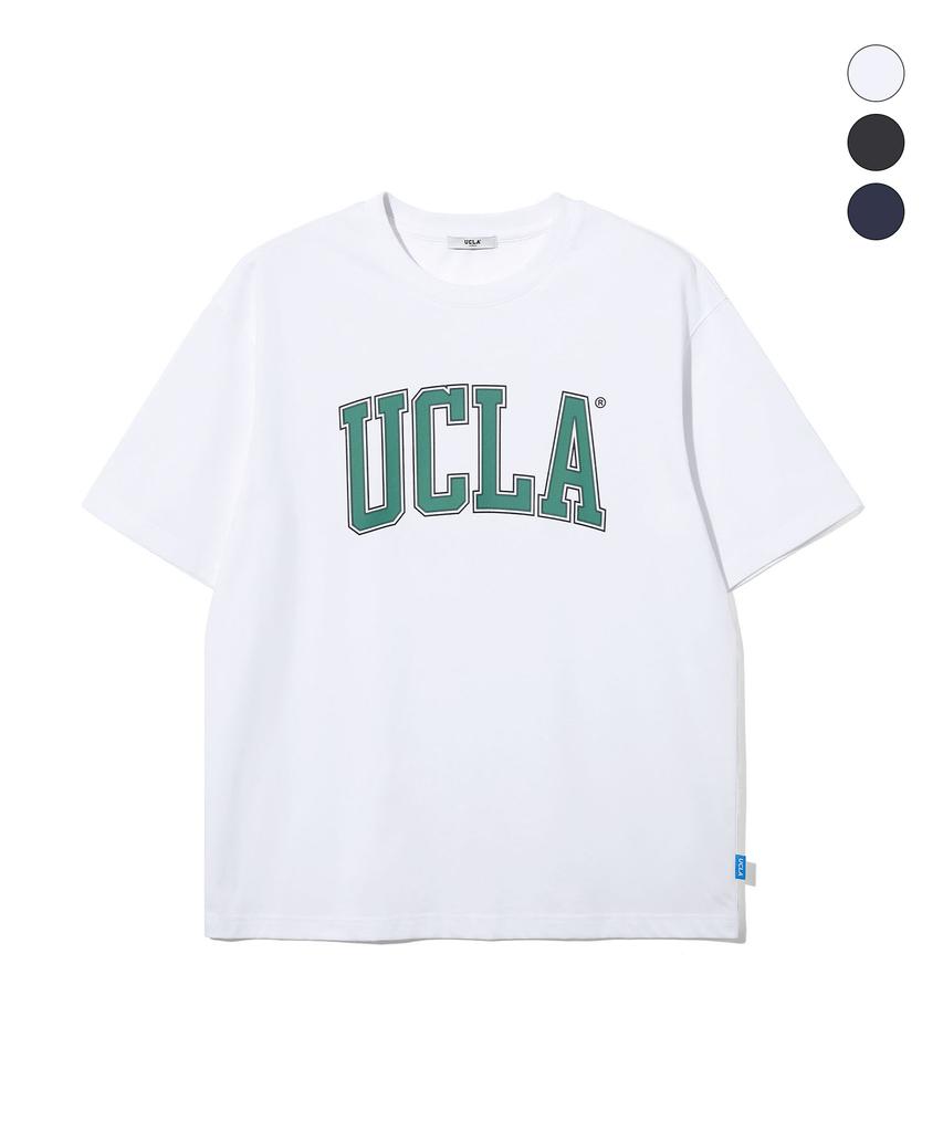 UCLA Unisex Ucla Double Line Arch Logo T-Shirt (3 Colors) (Uc6Sta1)
