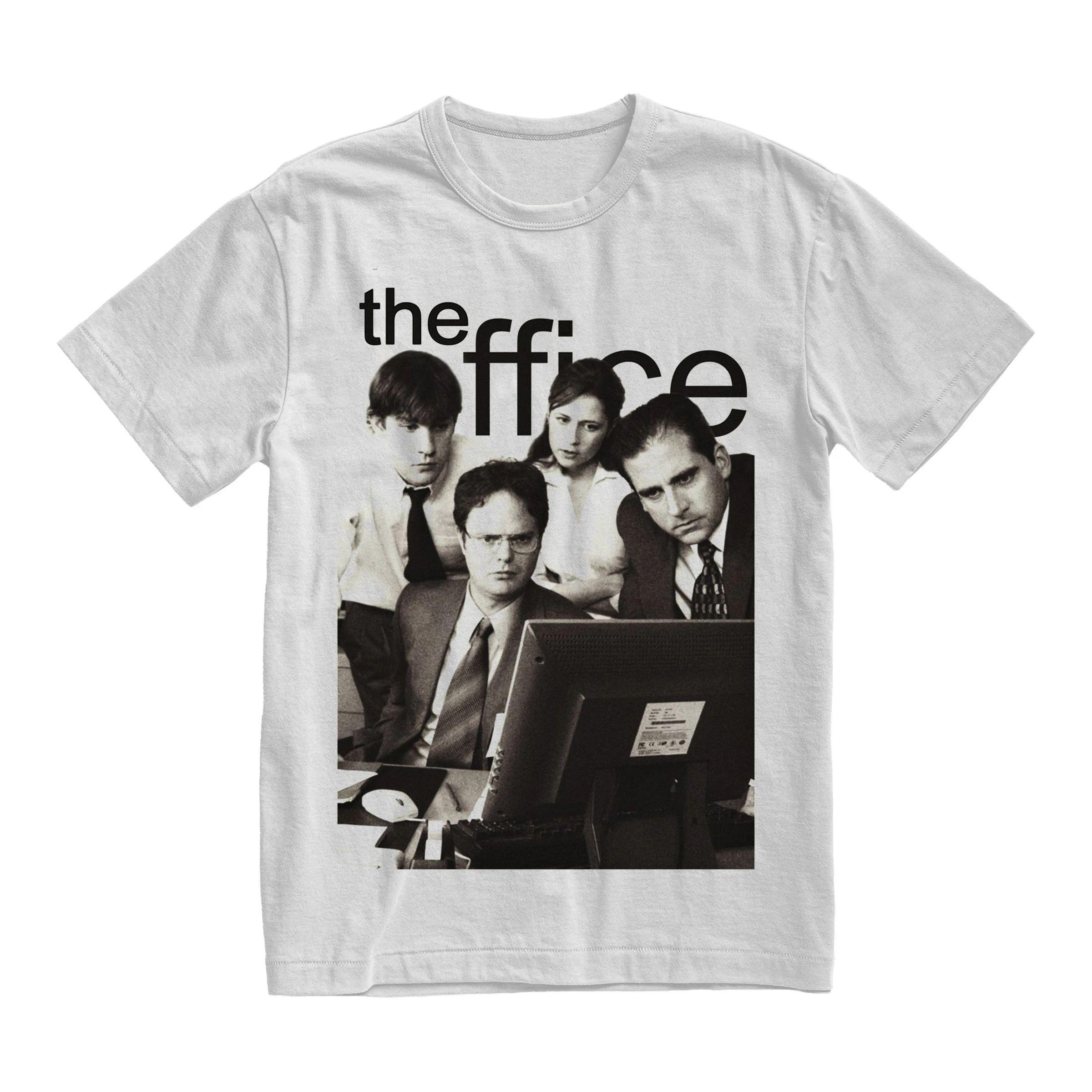 

Vintage Y2k T Shirts New The Office Movie Graphic Print Tshirt Casual Print Cotton Short Sleeve Tshirts LooseT Shirts Unseix S