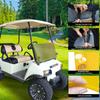 Fashion Cushion Cover Golf Cart Accessories Seat Cover Set Heat Washable Polyester Mesh Cloth  for Club Car /EZGO / Yamaha
