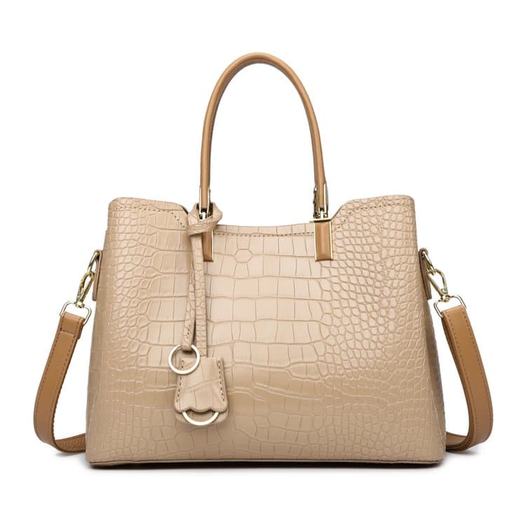 Crocodile Print Tote Bag Women's Shoulder Tote Bag