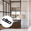 Secure Frictions Sliding Door Lock Keepers Sturdy Zinc Alloy Materials Construction 2Pcs Set Easy Installion Designs