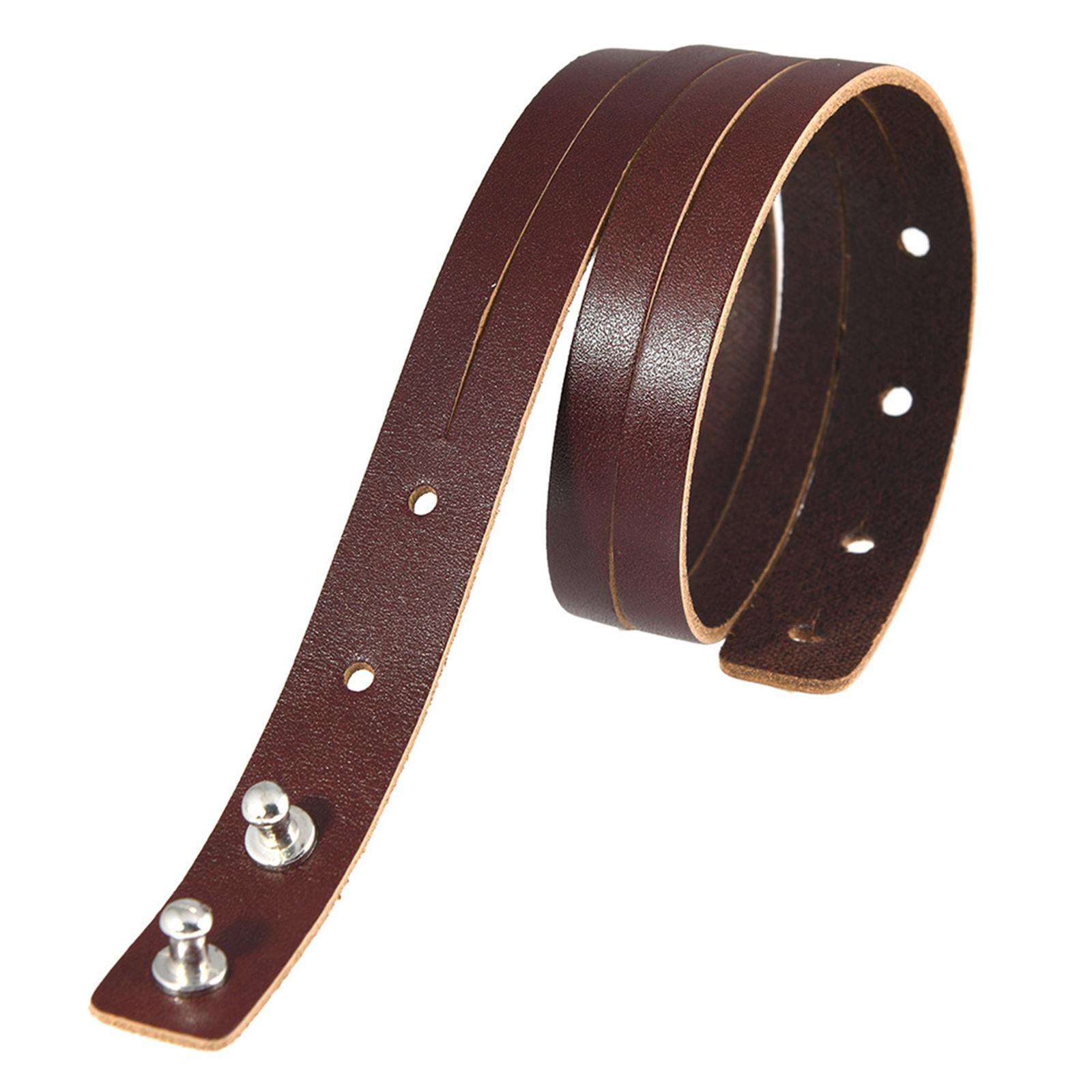 

Регулируемый винтажный кожаный браслет из кожи для мужчин и женщин с застежкой из сплава, длина, портативные украшения темно-синий