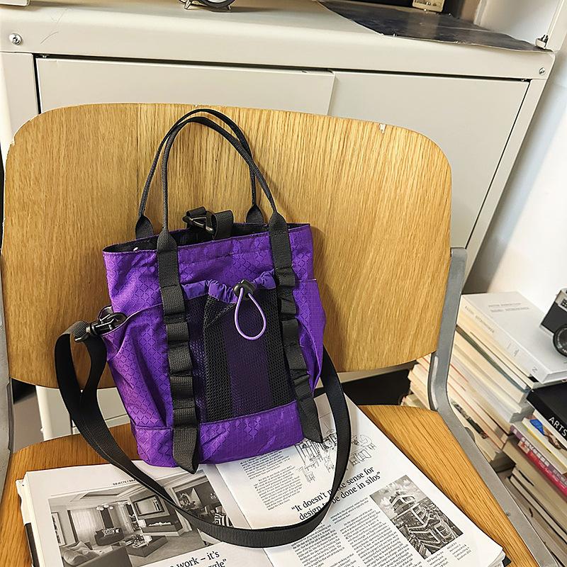 New Simple Small Square Bag Men's and Women's Travel Shoulder Messenger Bag Cycling Sports Mountaineering Small Backpack