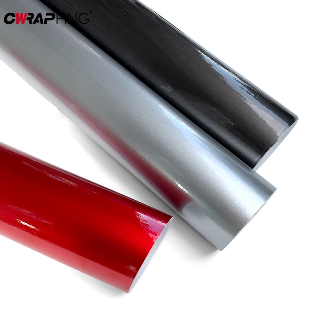 Auto Glänzende Aufkleber Selbstklebend Wasserdicht Vinyl Folie 3 Farben Aurora Farbwechsel Folie für Motorrad Auto Zubehör