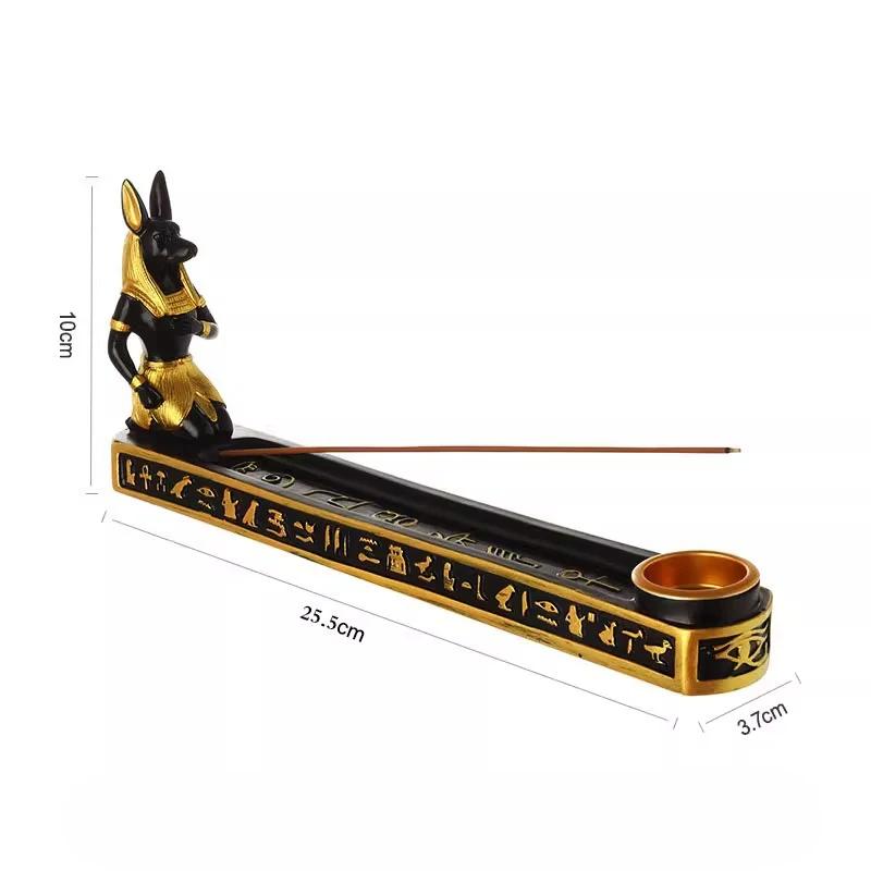 Retro Egyptian Anubis god resin statue ornament,tourist souvenir,home decoration,phone holder,candle holder,refrigerator sticker