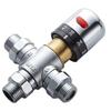 Temperature Control Valve As Shown Copper Water Valve Anti-Block Design Compact Kitchen Design Bathroom Installation