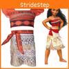 Adorable Little Girls Hawaiian Princess Moana Costume 2-piece Outfit For Cosplay Fun