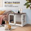 Sliding door dog cage High-end furniture Wind pet cage Medium and large dog house for side herding Golden Retriever
