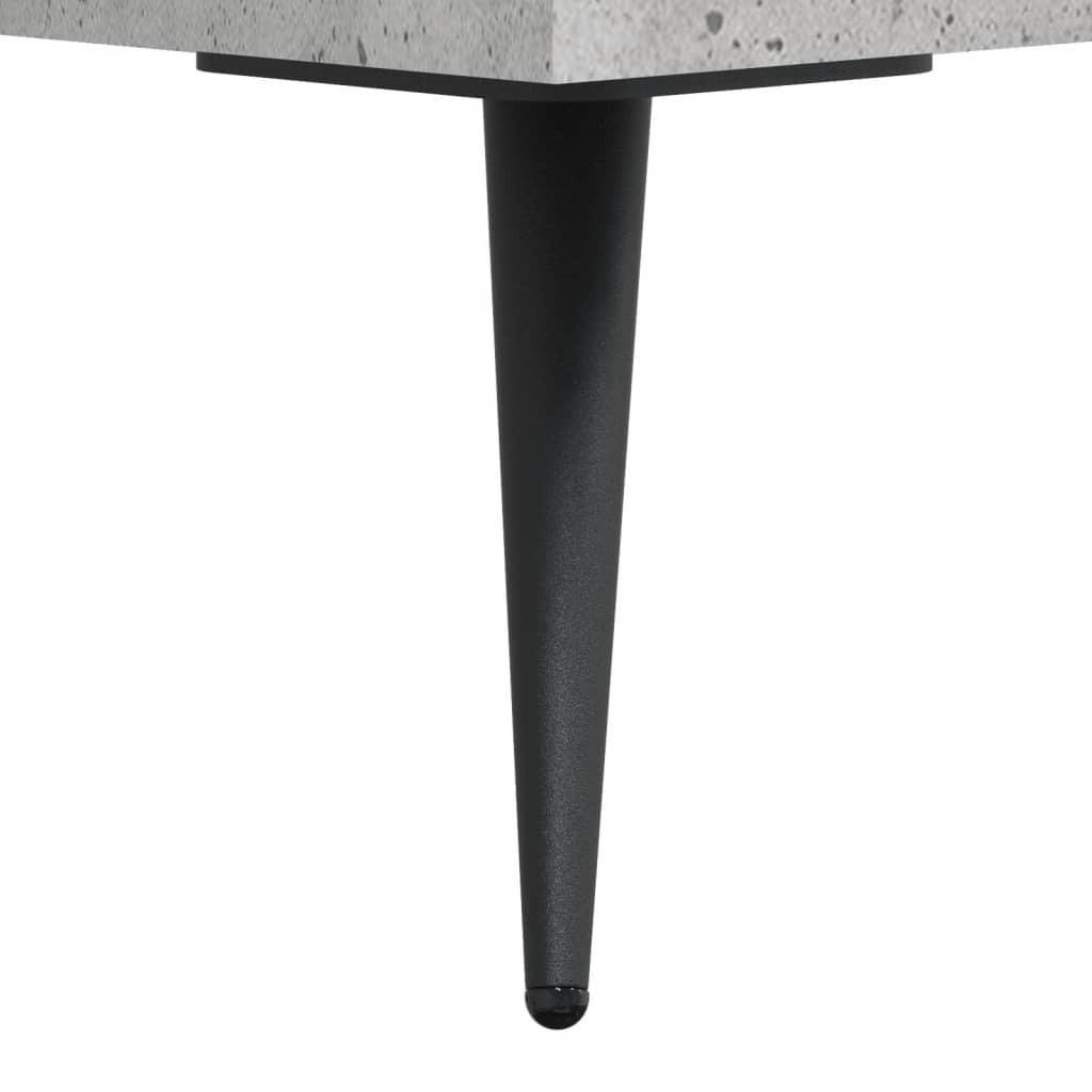  Coffee Table, Concrete Grey, 102x50x40 Cm