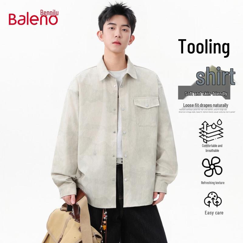 

Baleno Youth Tie-Dye Casual Long Sleeve Shirt M