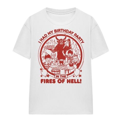 Steven Rhodes Womens/Ladies Birthday In Hell T-Shirt