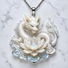 Exquisite Nine-tailed Vixen Pendant Deer Chinese Lion Clavicle Chain  Daily Wear