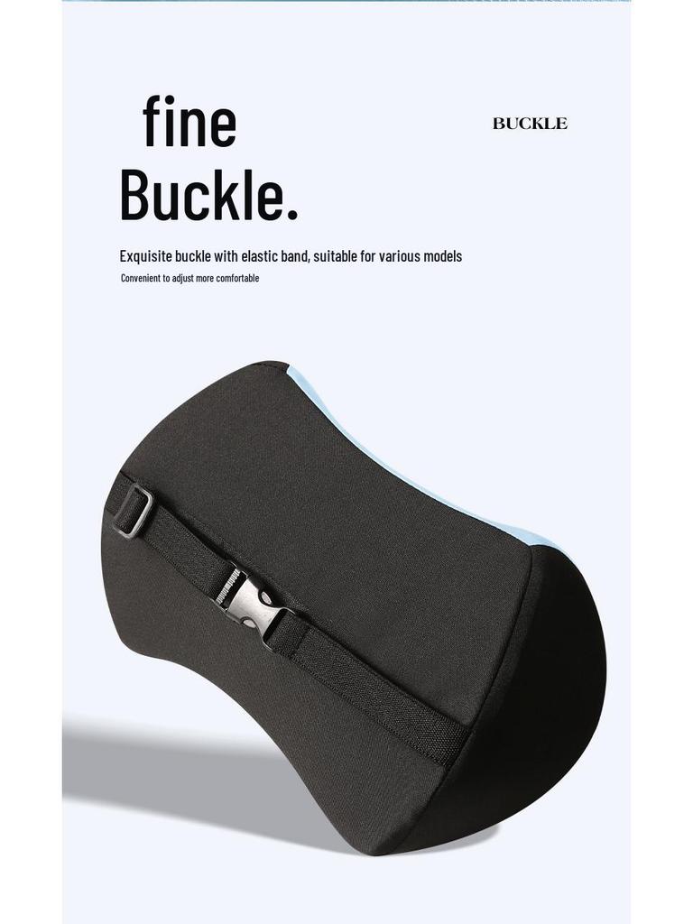 Auto Nacken- und Lendenwirbelstütze: Memory-Schaum-Kopfstützkissen-Set für alle Jahreszeiten