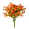 1/6Pcs Fall Artificial Flower Realistic Fake Plastic Flower Home Office Wedding Party Table Centerpiece Indoor Outdoor Faux Bloom Decoration