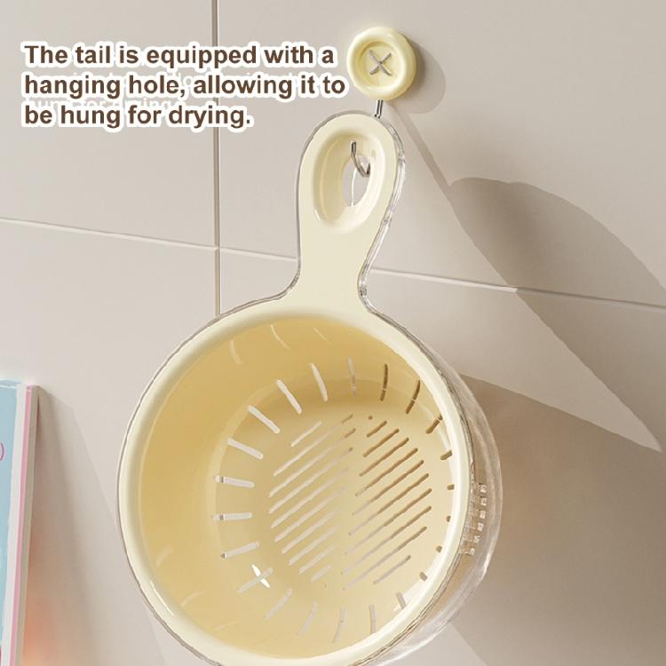 Plastic Drainage Basket Multipurpose Kitchen Tool Set With Detachable Layers For Washing And Draining Food