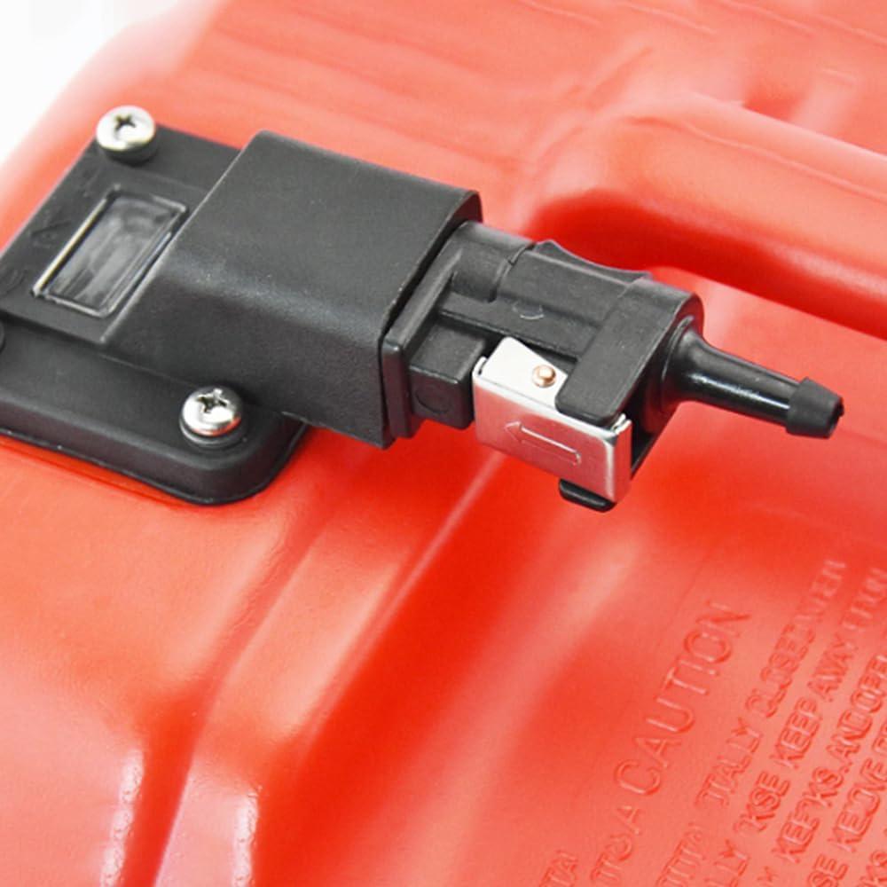 6Y1-24305-06, 6G1-24304-10 (6mm) Fuel Line Connector Fits for Yamaha Boat Fuel Tank Hoses/Pipes