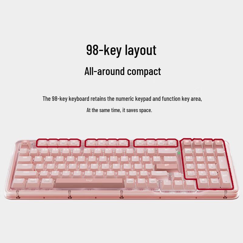 Logitech ALTO KEYS K98S Wireless Custom Mechanical Keyboard