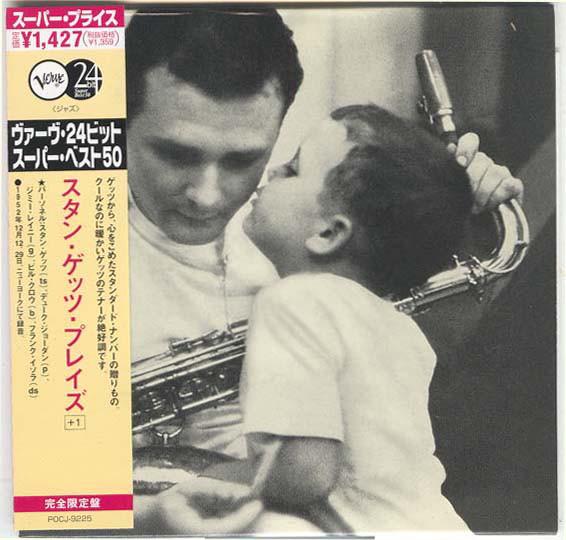 

CD STAN GETZ - Stan Getz Plays +1 POCJ9225 VERVE 2000 Japan ObiJazz Used