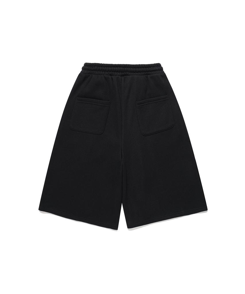 NICEGHOSTCLUB Bermuda Sweat Shorts_Black(Ng2Gmupa01A)