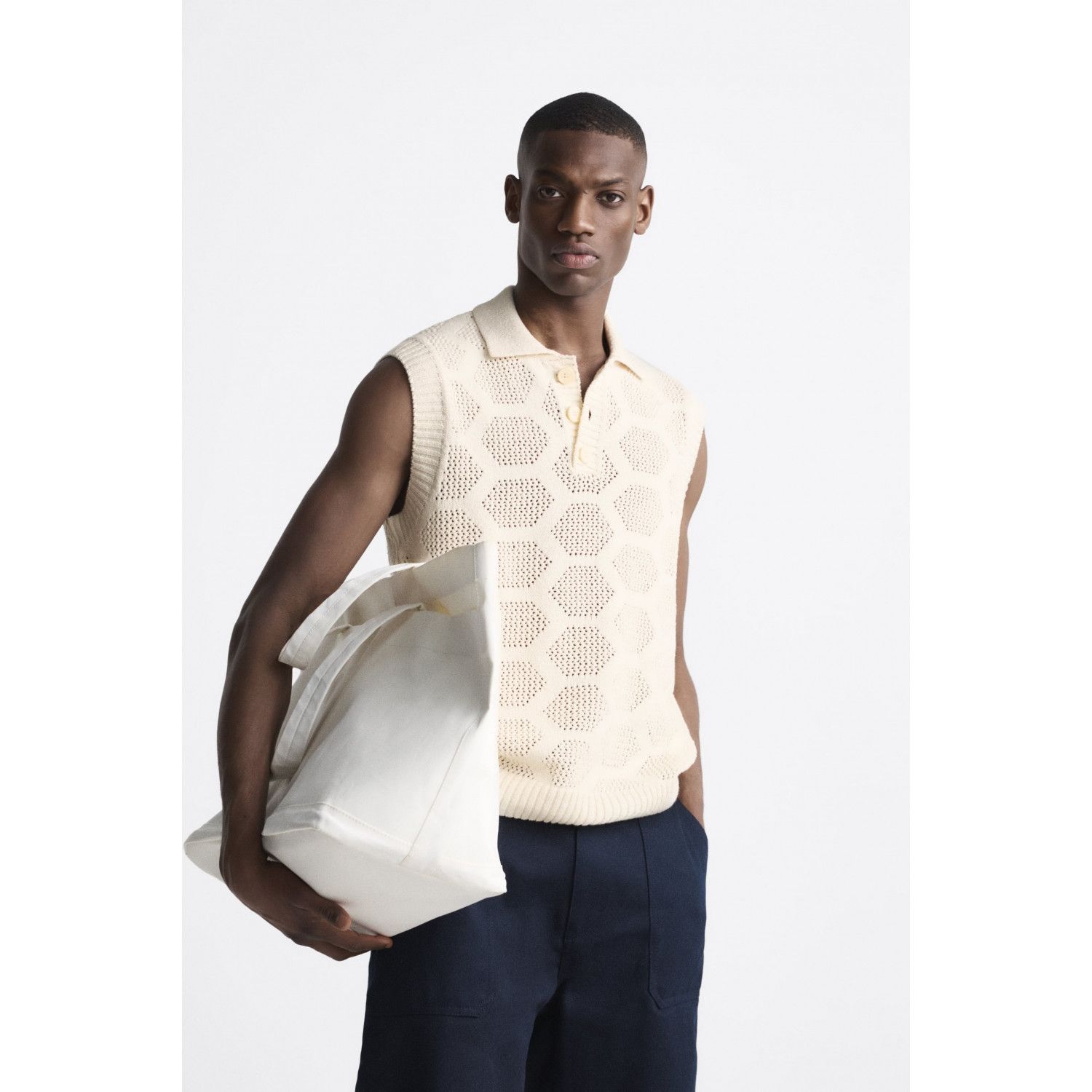 

CROCHET KNIT VEST