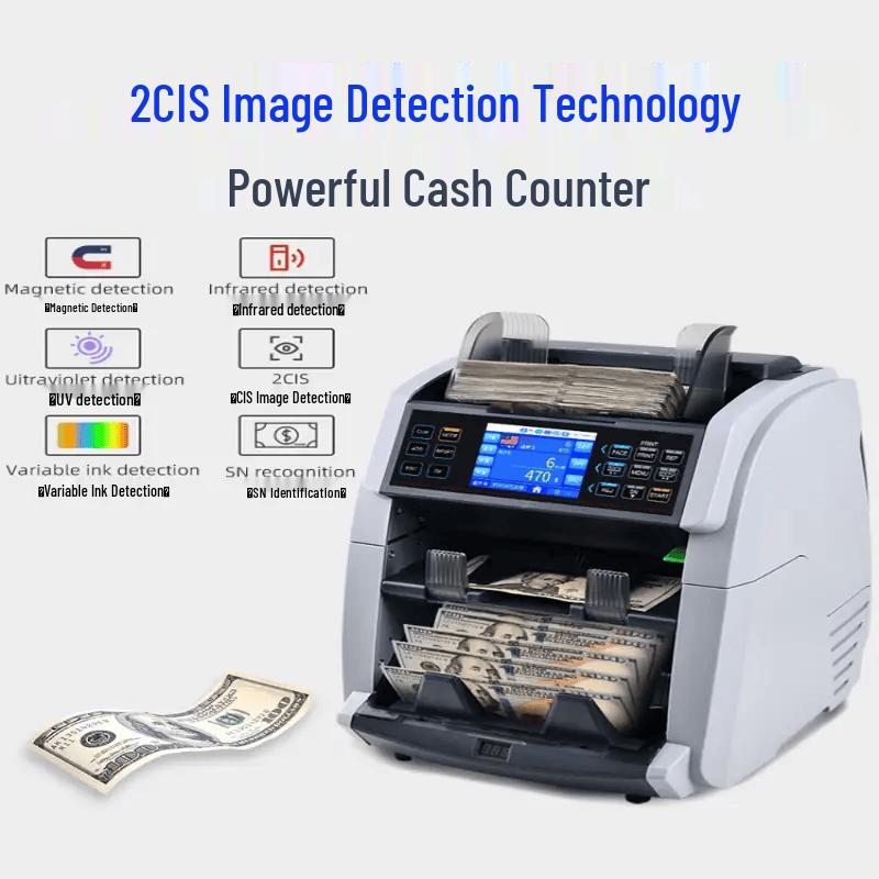 Weirong WR-6070 Multi-currency Banknote Sorter CN Plug (adapter Included)