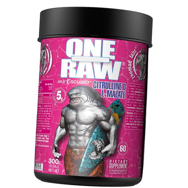 

Цитруллин D L-малат, Raw One L-Citrulline Malate, Zoomad Labs (27581004) 300g Cherry
