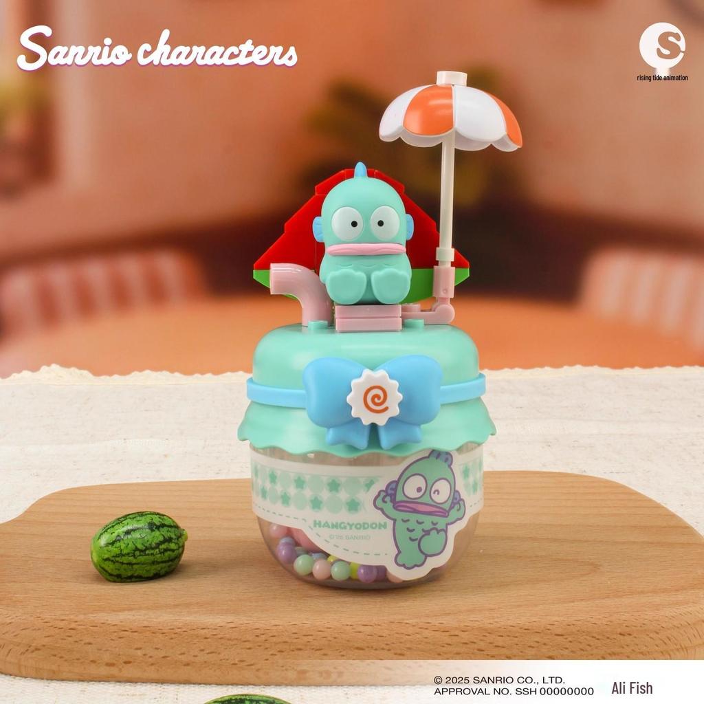 Sanrio Family Mermaid Building Blocks - Bobo Jam Blind Box Gift for Girls