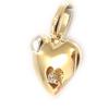 Altesse [G2320] - Two-tone 'Love' Gold Plated Pendant