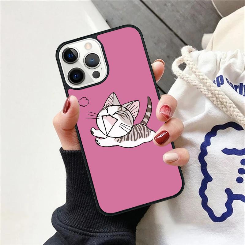 Cute Cat Animal Phone Case Cover For iPhone 17 Air 12 Plus Max for iPhone 17 Air 15 16 11 13 14 Pro Max Fundas