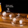 PC Acrylic Transparent Food Cover Dust Cover Circle Plastic Vegetable Cover Cake Cover Fruit Bowl Cover Snack Cover Can Gai