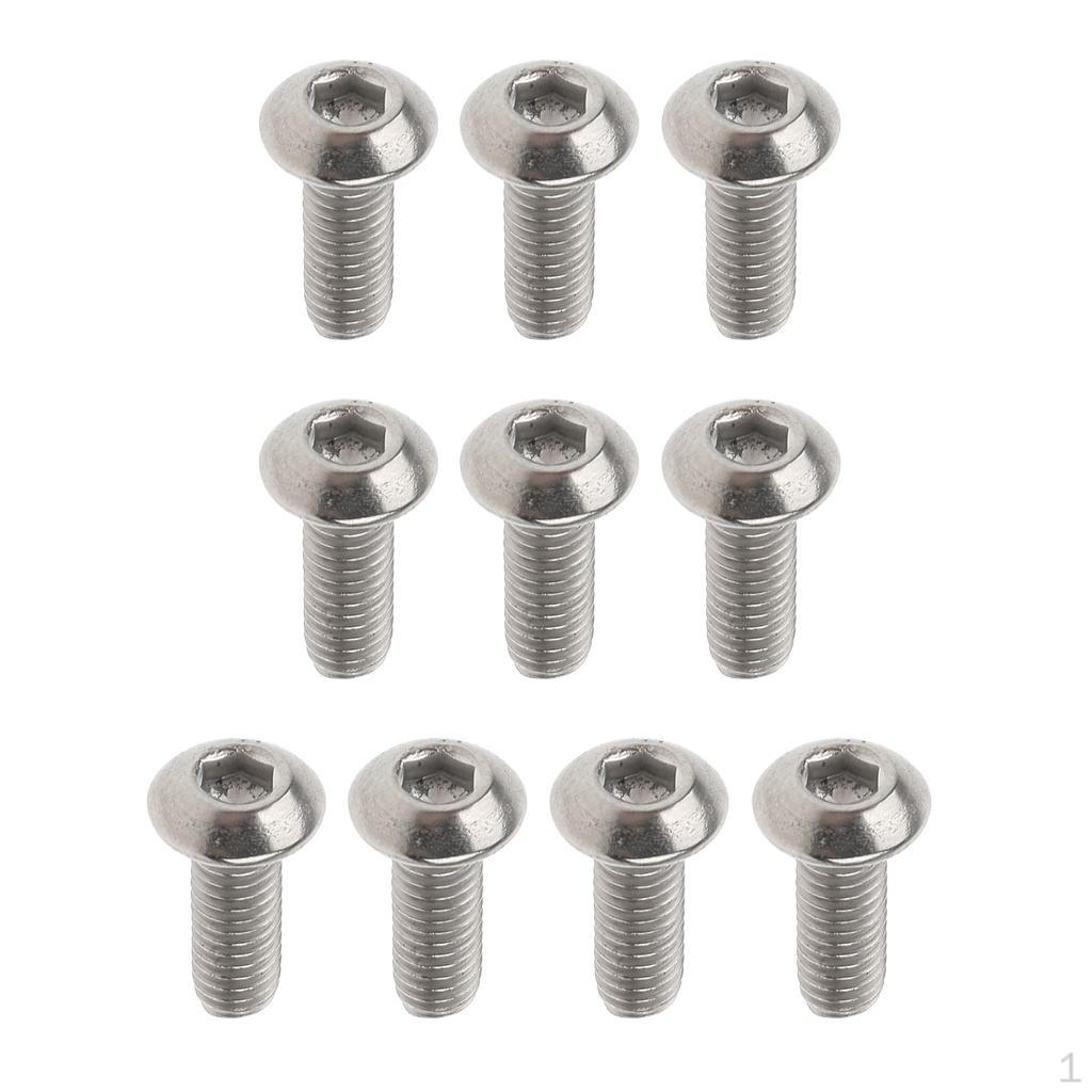 10x Metric Threaded M3 Hex Socket Head Screw 6mm/8mm/10/12/15mm