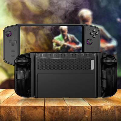 Capa Protetora à Prova de Choque de TPU com Suporte, à Prova de Queda, Manga Protetora Macia Antiderrapante para Console de Jogo Lenovo Legion GO