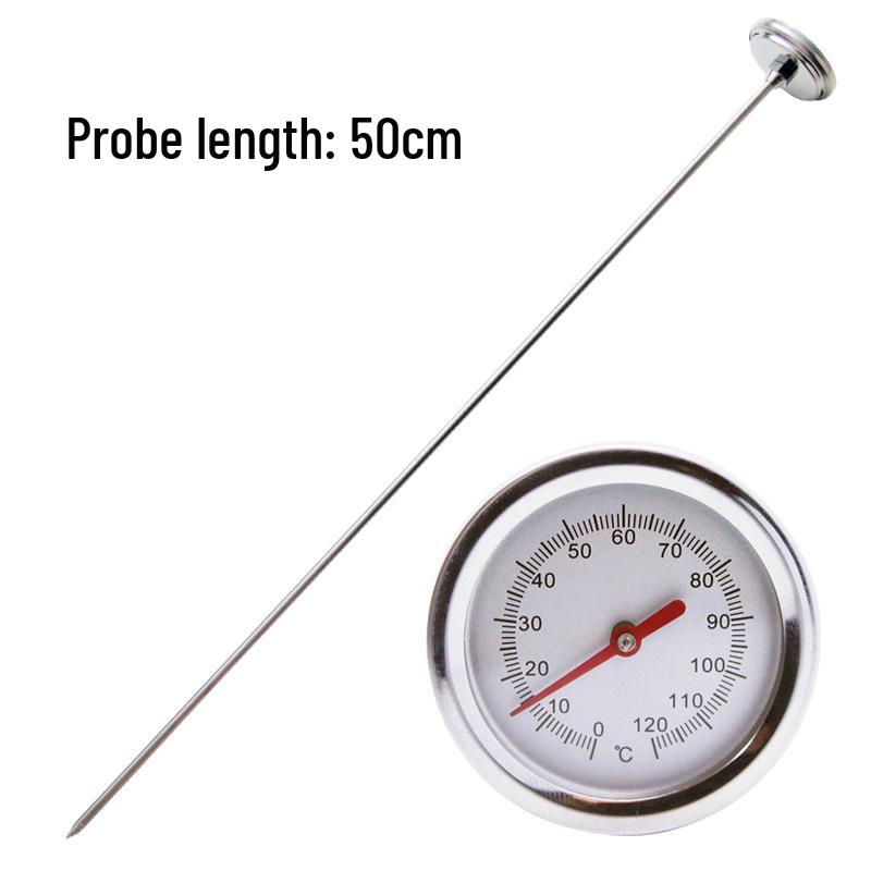

Kaitai 50CM Bimetallic Stainless Steel Compost & Soil Thermometer