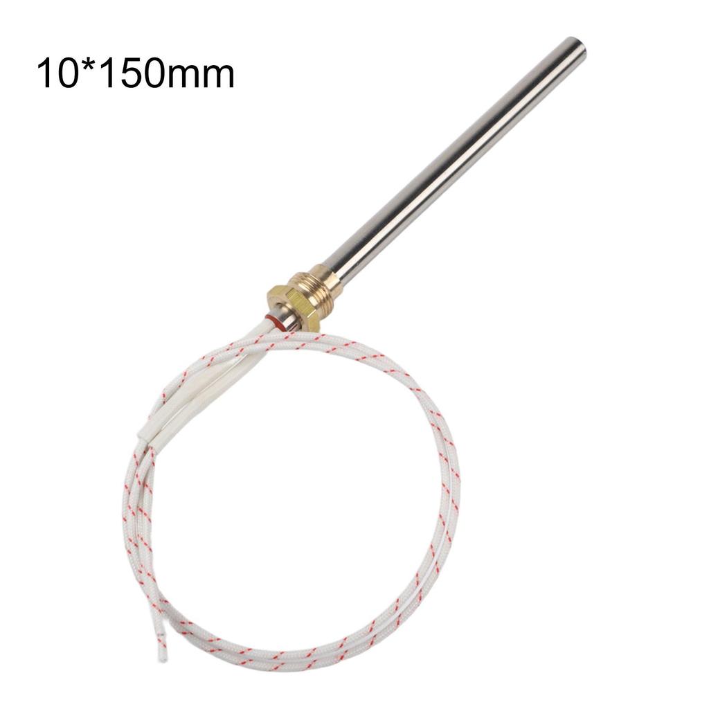 1 Pcs 220v Pellet Furnace Ignition Rod 10mm Diameter Thread 3/8 Inch Heating Element For Fireplace Grill Stove