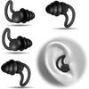 Noise Cancelling Earplugs, Sleep Earplugs, Silicone Noise Cancelling Earplugs, Super Soft Reusable Earplugs