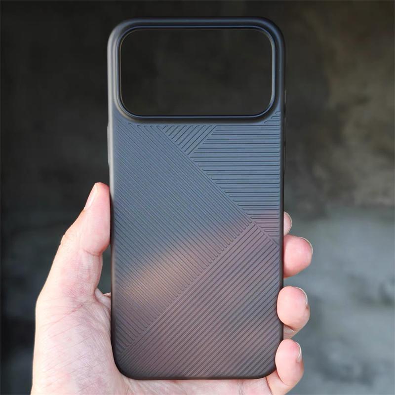 

Minimalist Business Geometric Hard Phone Case for IPhone 17 Pro Max 17 Matte Transparent Slim Silicone Bumper Protect Cover iPhone 15
