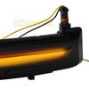 2pcs Dynamic Blinker For Nissan X-Trail xtrail T32  J11 Murano Z52 Navara Pathfinder Juke LED turn signal lights Mirror