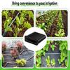 Drip Tape Row End Drip Irrigation System Tape Row End Water Drip Tape End Closure for 5/8'' Drip Tape No Leaking Drip Tape Irrigation Kit
