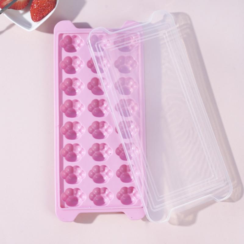 

1 шт. Форма для льда в виде кошачьей лапки, Артефакт для быстрозаморозки, Ледяная сетка с крышкой, Маленькая ледяная сетка, Форма для кубиков льда, Контейнер для льда, Пакет со льдом, Бытовой