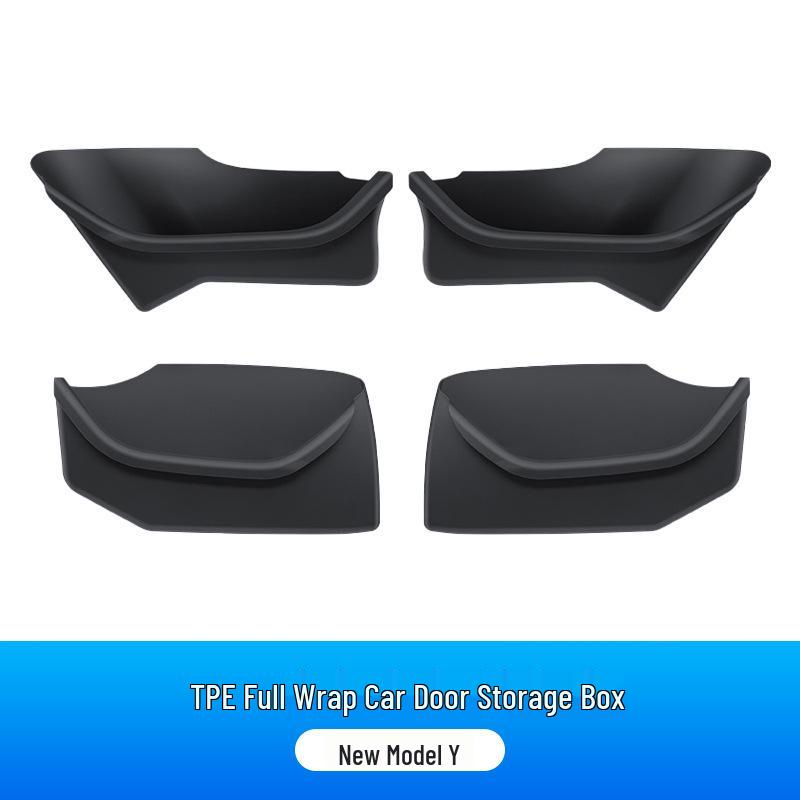 Tesla Model Y Facelift NAPA Auto-Türschlitz-Aufbewahrungsmatte - Dekoratives Zubehör