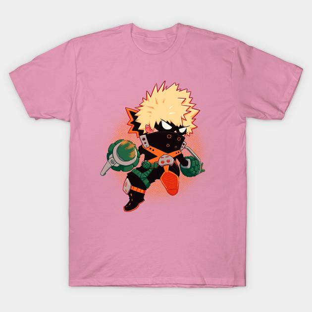 Dámské tričko Katsuki Bakugou Harajuku potisk Kawaii tričko Letní s krátkým rukávem Dámské tričko Top