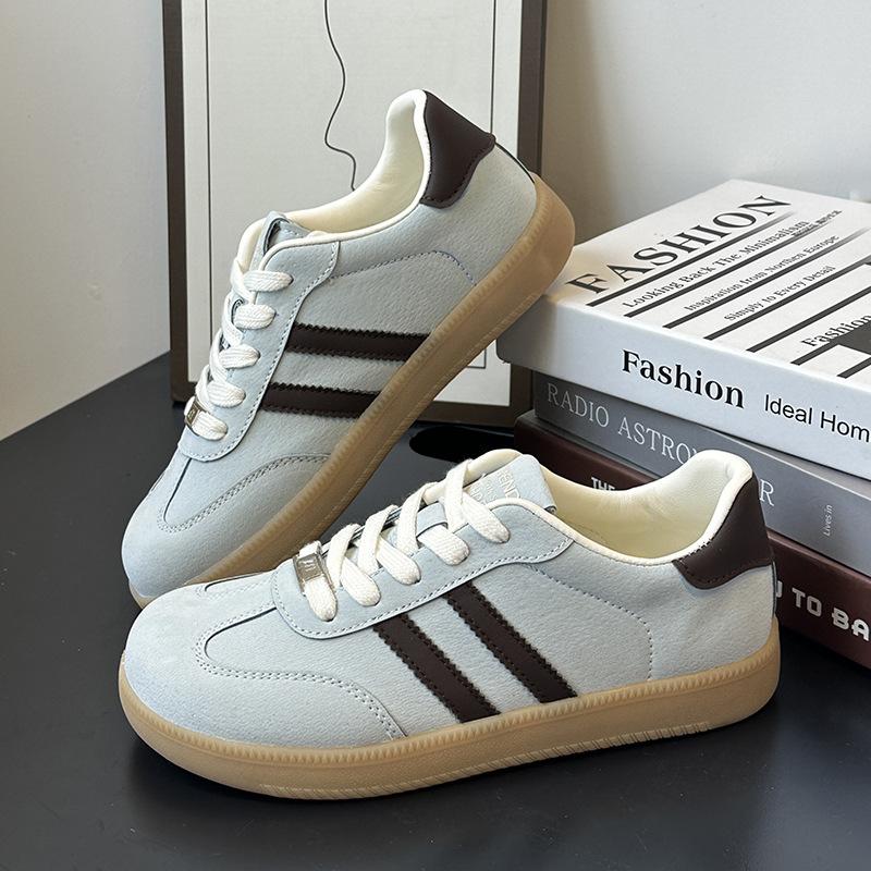 

89 Women s Spring New Lace-up Non-Slip Soft Sole Comfortable Student Athleisure Shoes 36 озеро синий