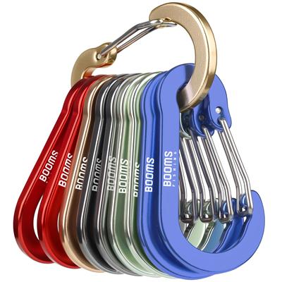 Booms Fishing CC5 Aluminum Alloy Carabiner Ultra Light Carabiner Length