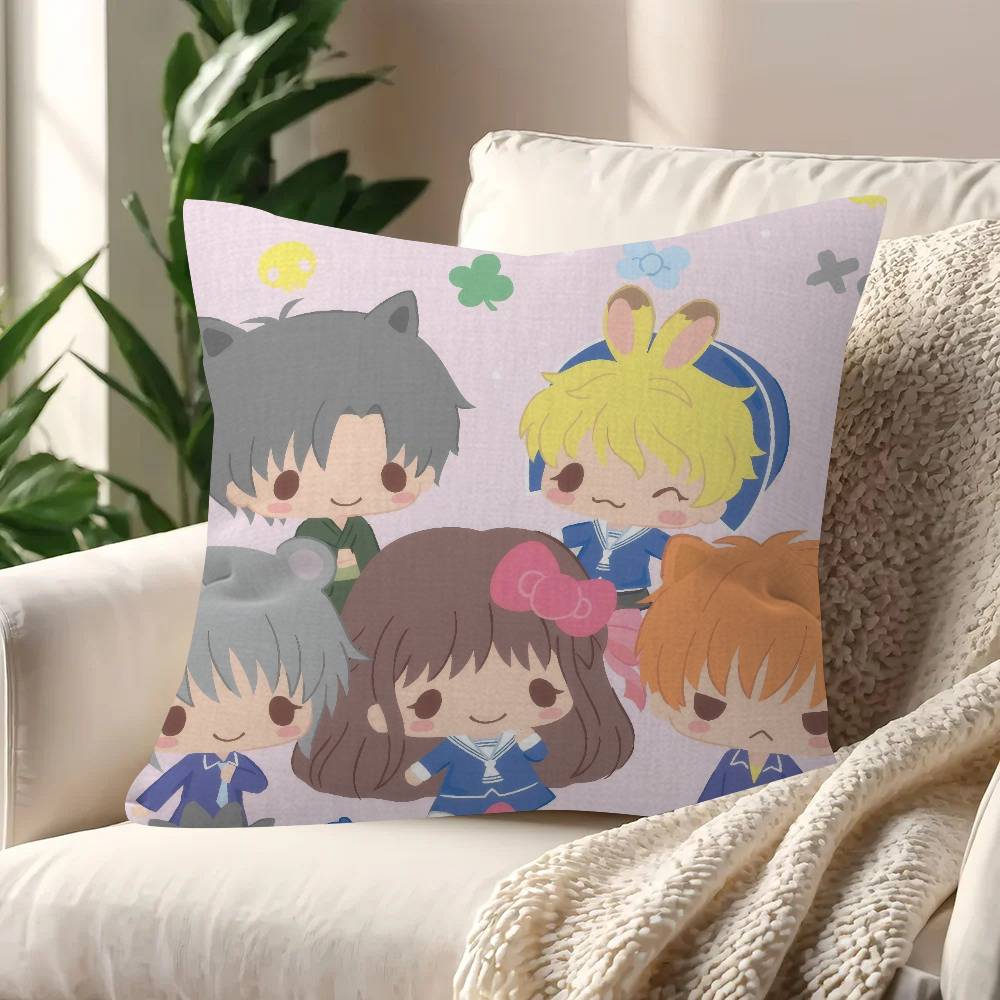 Anime F-Fruits B-Basket Pillow Anime Pillow Sofa Bed Head Pillow Cover Cushion Cover Fashion